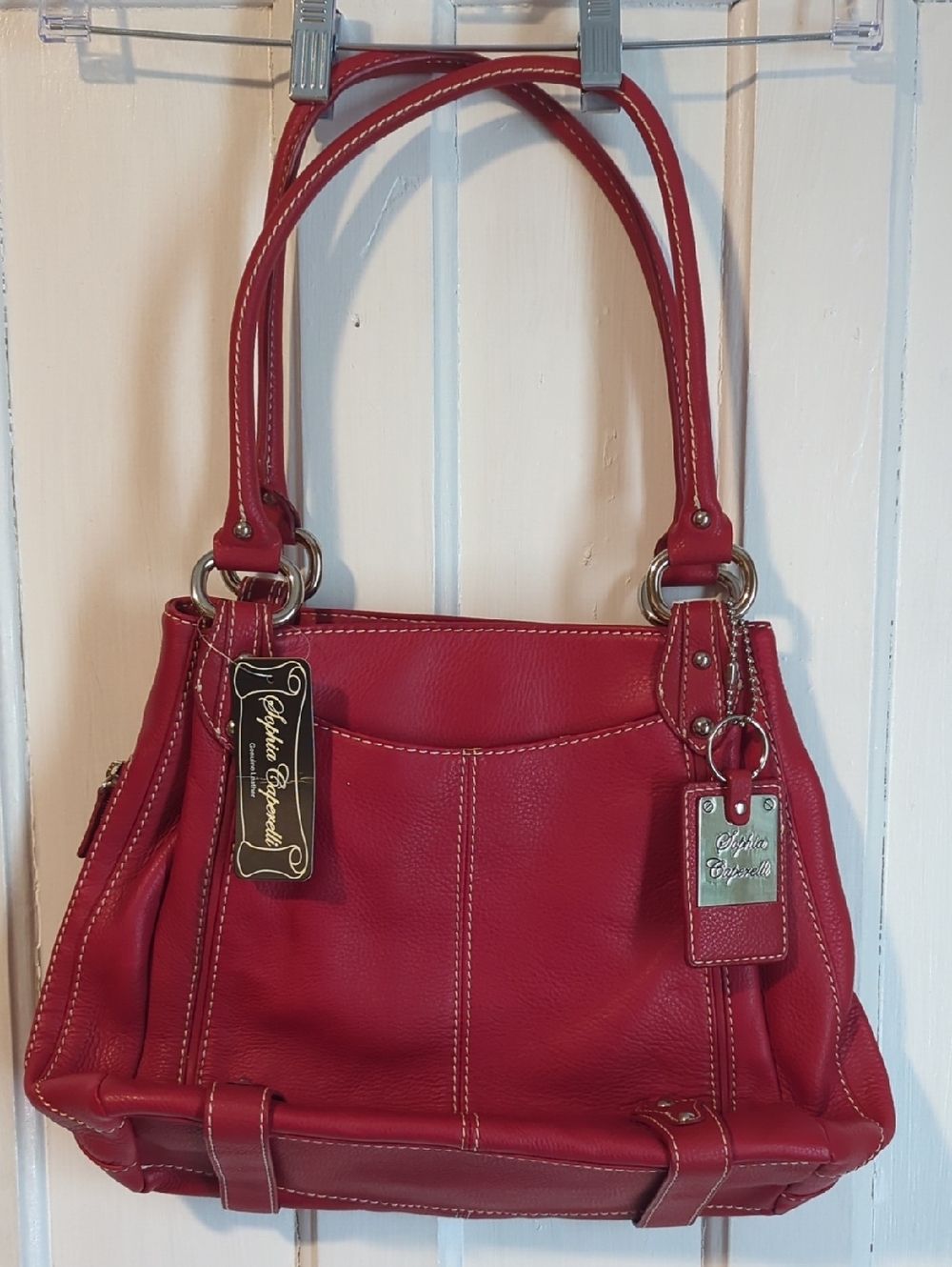 Leather Shoulder Tote